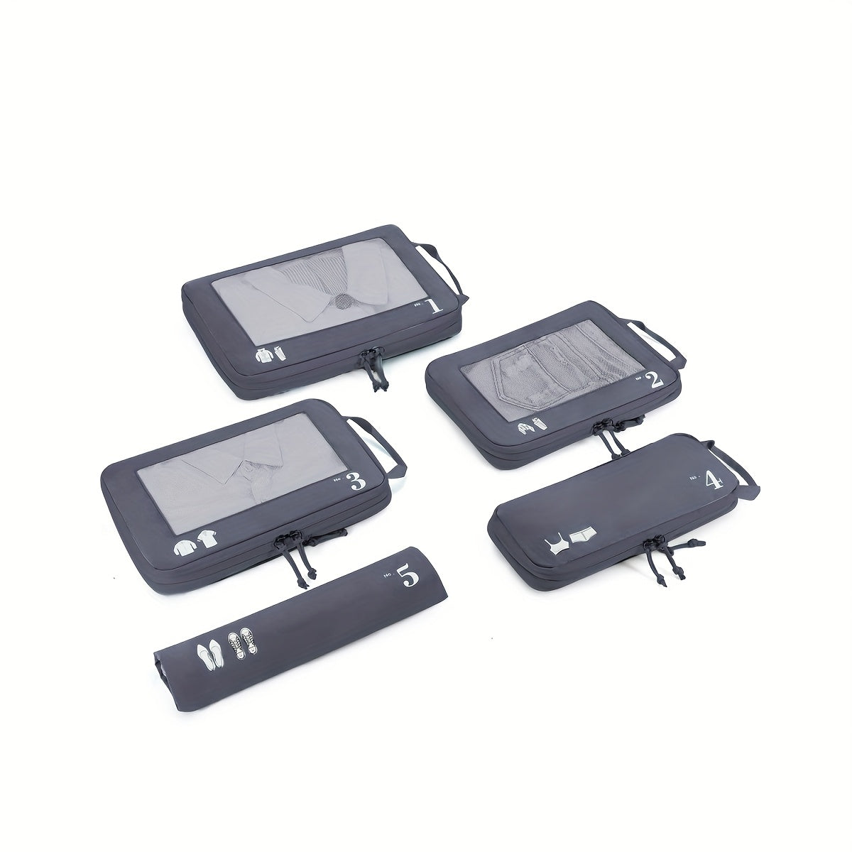 TravelSmart Kompressions-Reiseorganizer-Set – Effiziente Gepäcklösung