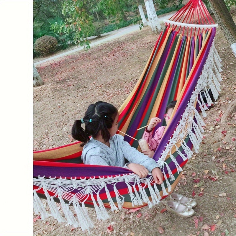 Tusheng Bohemian Hängematte – Entspannen in Farbe und Komfort