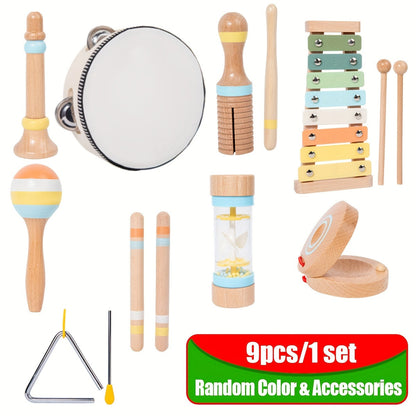 Pädagogisches Musikinstrumente-Set – Perfekt für kreative Entwicklung