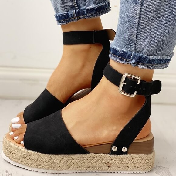 Damen Plattform Espadrille Sandalen – Stilvolles und bequemes Sommer-Schuhwerk