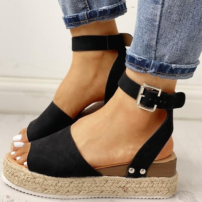 Damen Plattform Espadrille Sandalen – Stilvolles und bequemes Sommer-Schuhwerk