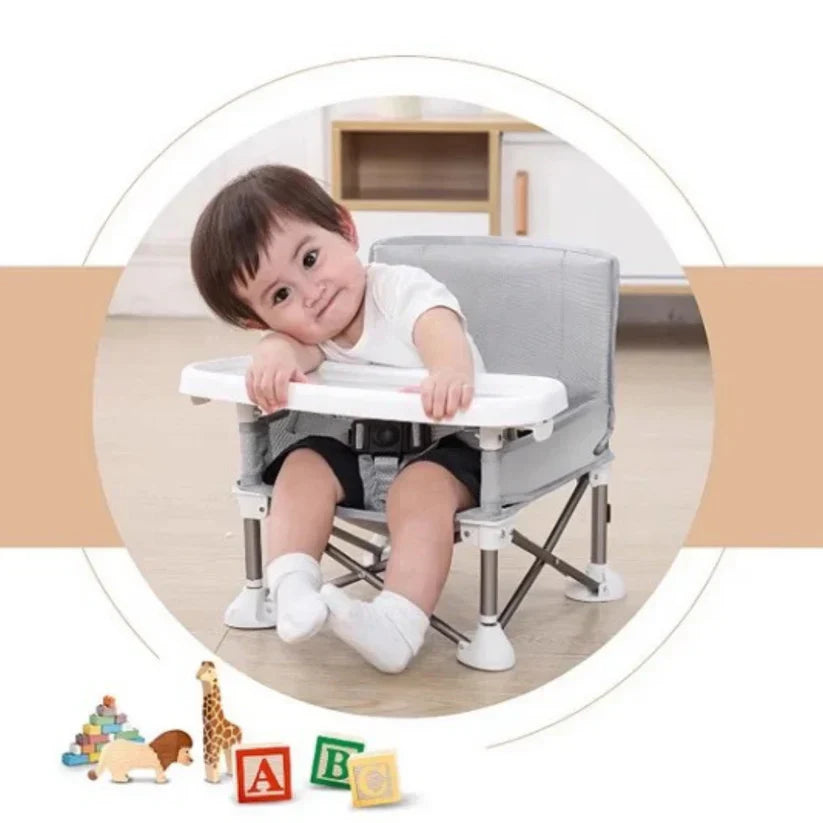 Mini Klappbarer Kinderstuhl – Bequemes Füttern und Spielen