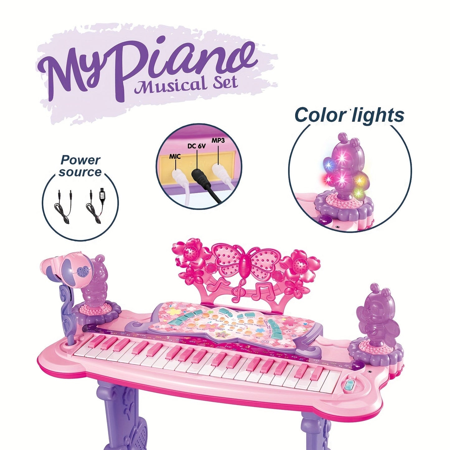 Melody Magic Spielkeyboard – Für Musikalische Entwicklung und Spaß