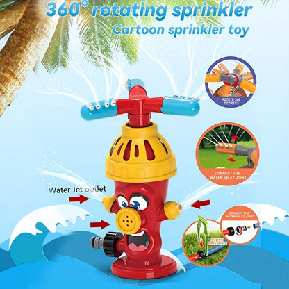 Verspielter Wassersprenger Feuerwehrhydrant – Spaß und Erfrischung für Kinder