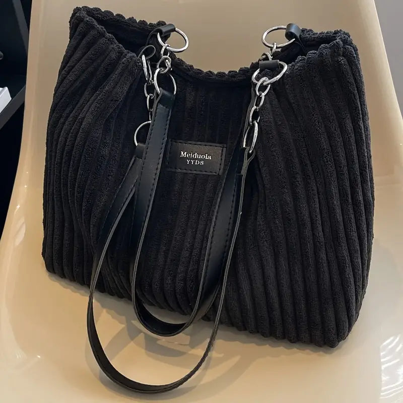 Mia Stilvolle Cord-Tasche – Luxus und Praktisch für Jeden Tag