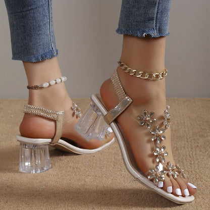 Blumenfest Sandalen für Damen - Luftig und Schick für Sonnige Tage