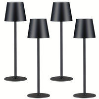 4 STÜCK Schwarz