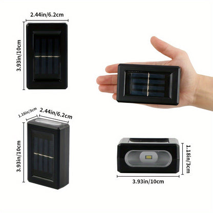Orlite Schwarze LED-Wandbeleuchtung – Nachhaltiges und Stimmungsvolles Außenlicht