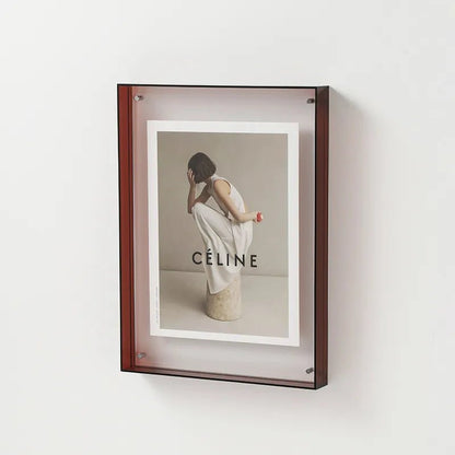 Lebendiger Acryl-Displayrahmen – Moderner farbiger Bilderhalter