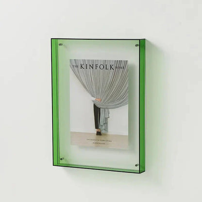 Lebendiger Acryl-Displayrahmen – Moderner farbiger Bilderhalter