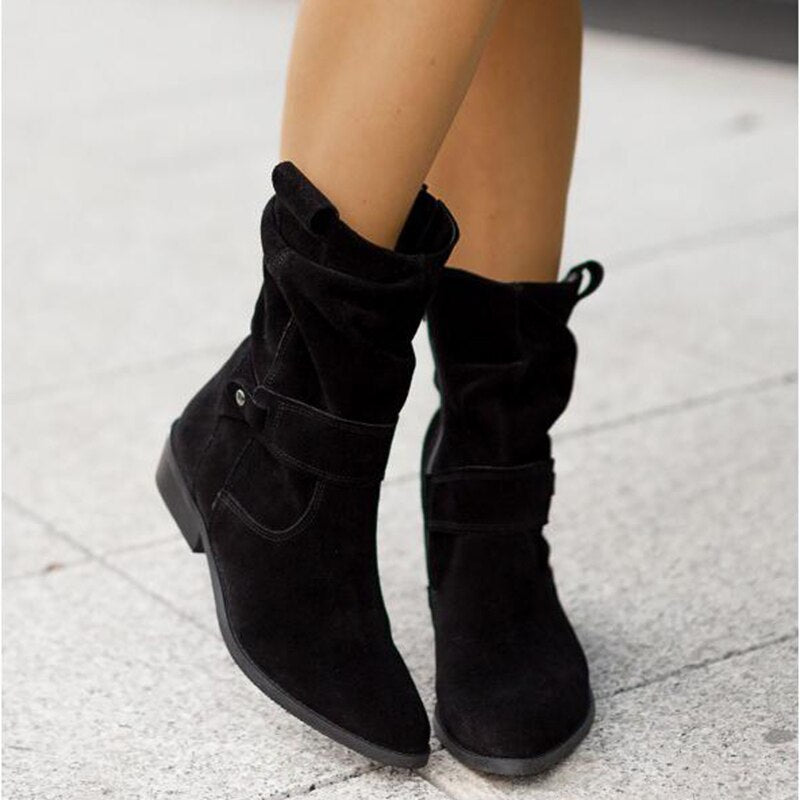 Sienna Wildleder Stiefeletten für Damen – Für einen Eleganten und Komfortablen Look
