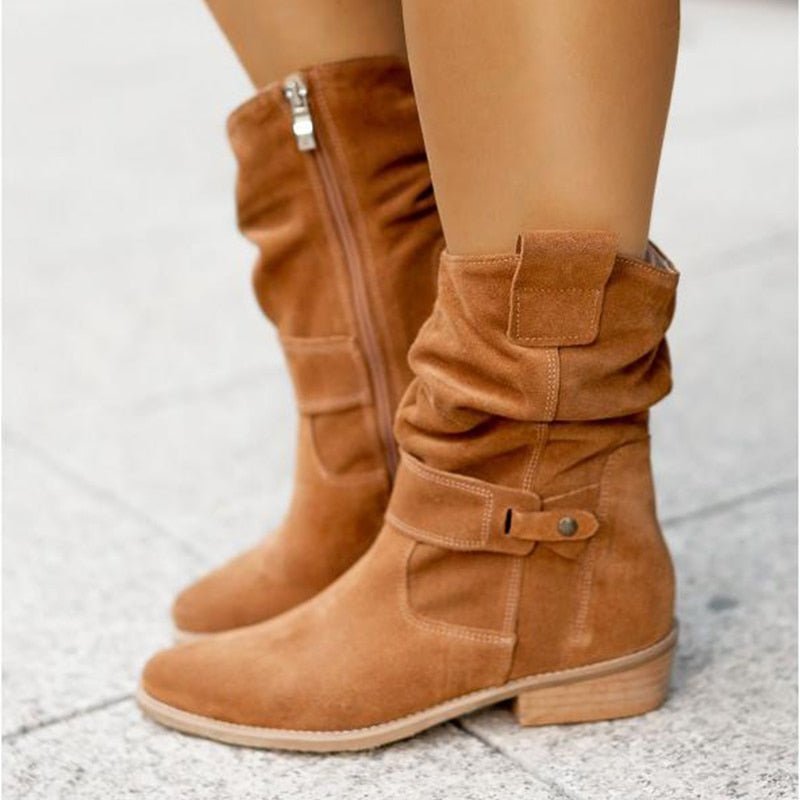 Sienna Wildleder Stiefeletten für Damen – Für einen Eleganten und Komfortablen Look