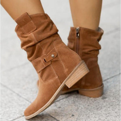 Sienna Wildleder Stiefeletten für Damen – Für einen Eleganten und Komfortablen Look
