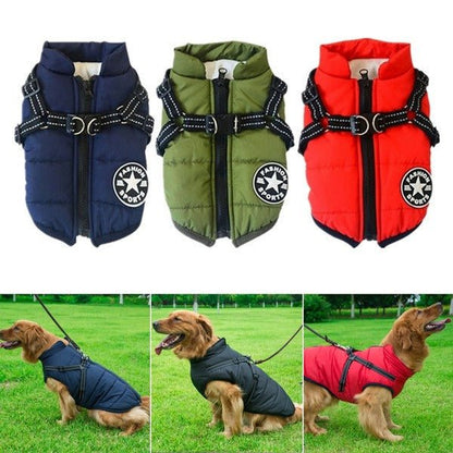 Wasserfeste Hundewinterjacke