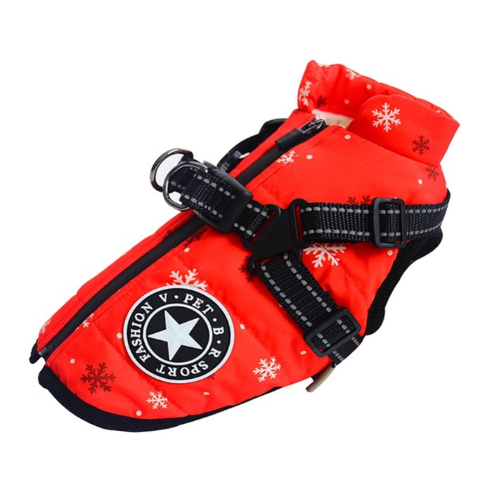 Wasserfeste Hundewinterjacke