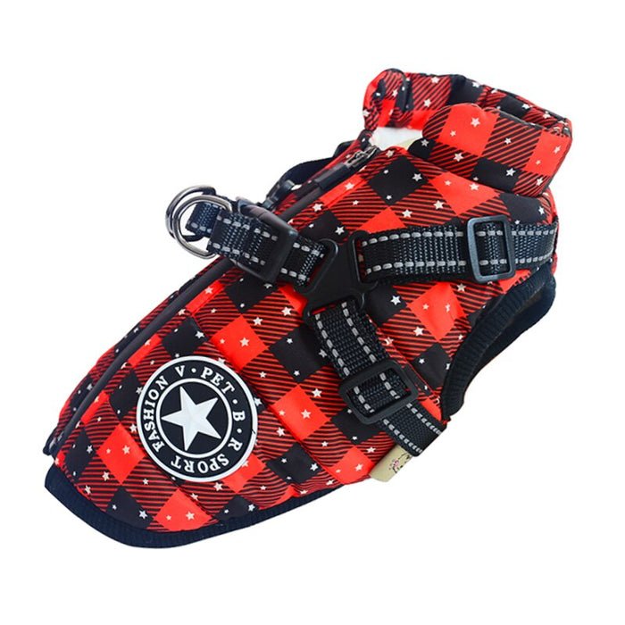 Wasserfeste Hundewinterjacke