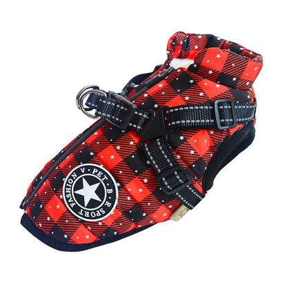 Wasserfeste Hundewinterjacke