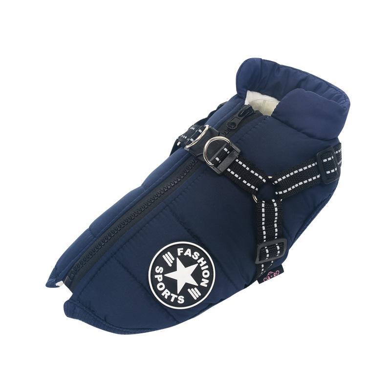 Wasserfeste Hundewinterjacke