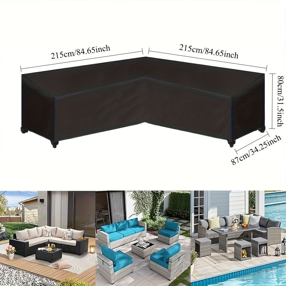 ShieldGuard Outdoor Abdeckung – Robuster Schutz für V-förmige Loungemöbel