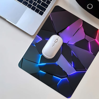 Geometrische Gamer-Matte - Stilvoll, Langlebig und Rutschfest für Ein Perfektes Spielerlebnis