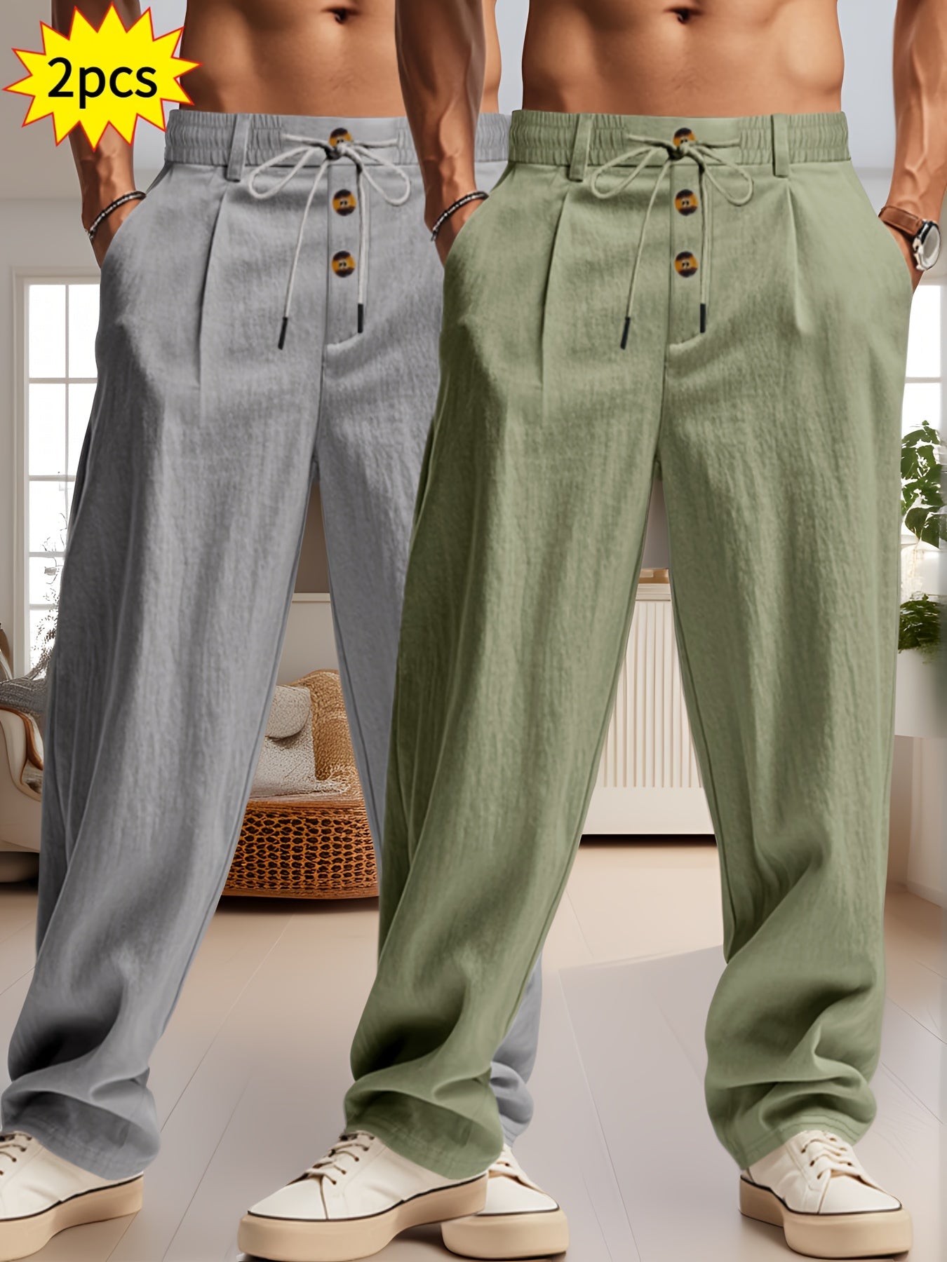 Entspanntes Luxe Hosen Set - Komfort und Stil ohne Kompromisse