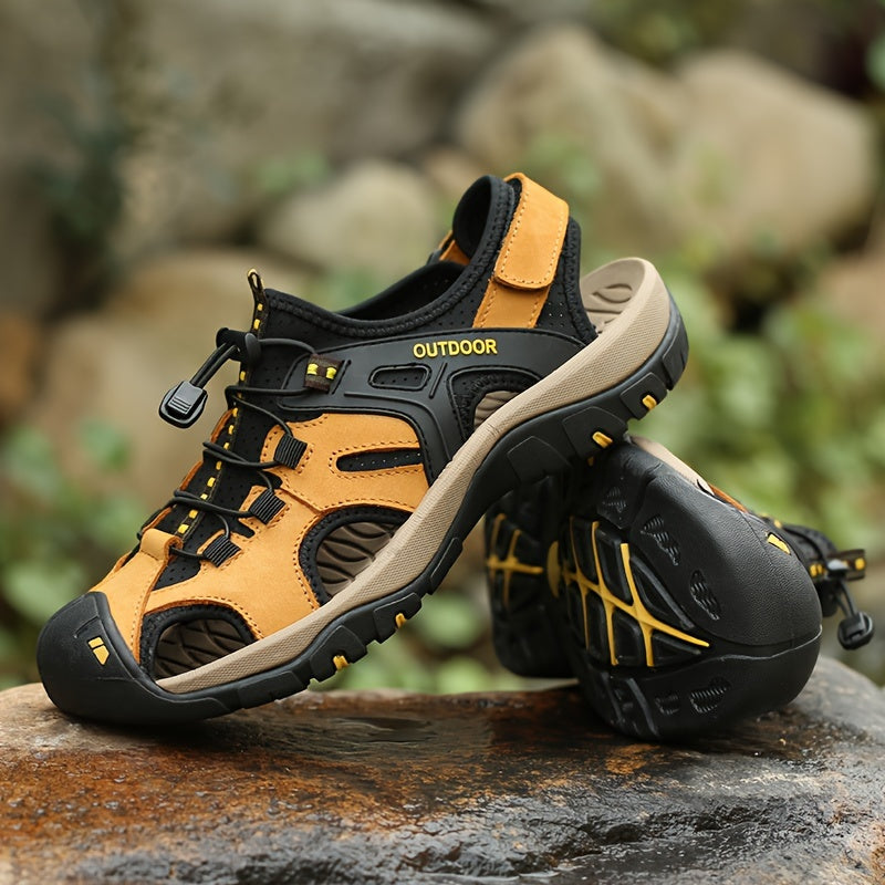 TrailFlex Herrensandalen – Atmungsaktiv und Nachhaltig für Aktive Sommertage