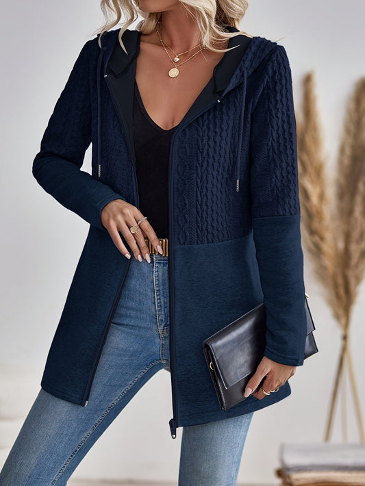 Mila Gestrickter Hoodie - Komfort und Stil für Herbst und Winter für Damen