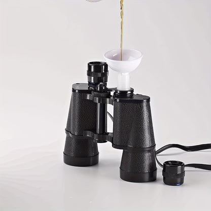 Einzigartige Fernglas-Flasche – 500ml tragbare Flasche mit Trichter