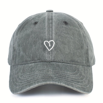 HeartBeat Vintage Cap – Lässig und Verstellbar