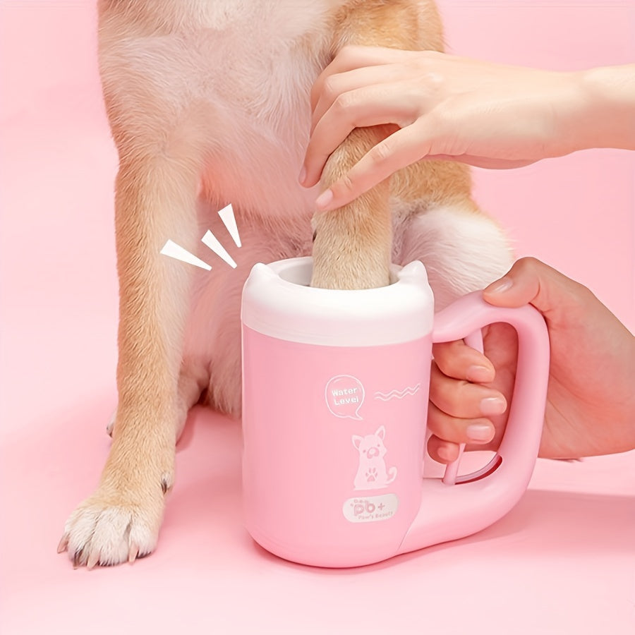 Silicone Hundepfotenreiniger Becher – Tragbarer & Weicher Borstenfußwascher
