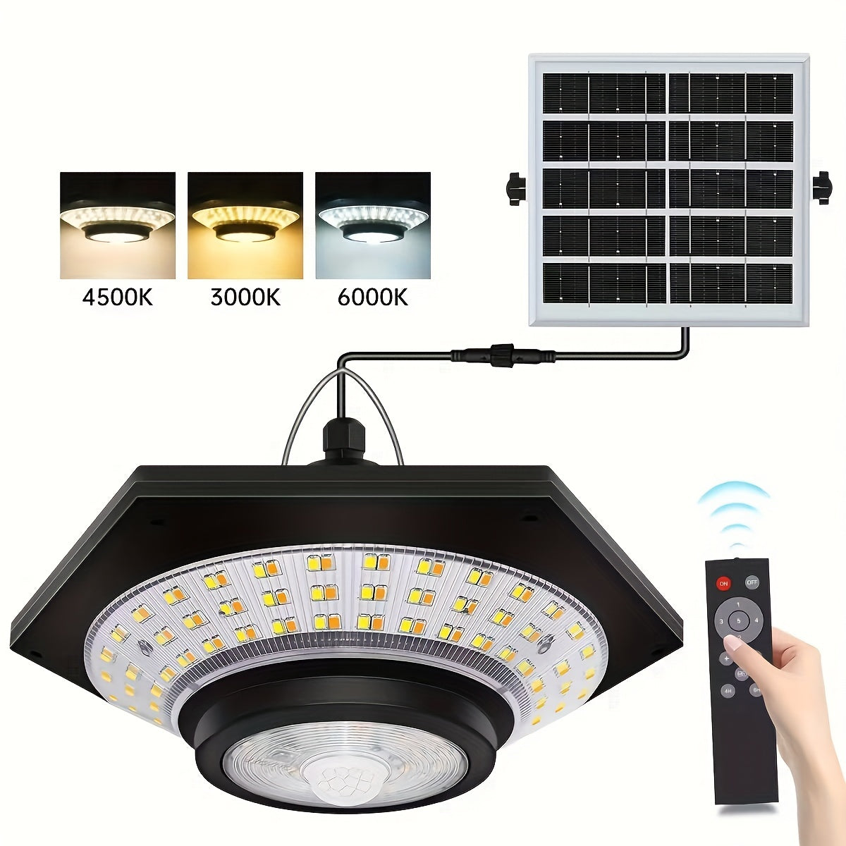 Slimme Sonnenhänger LED Lampe – Hell, Sicher und Energieeffizient