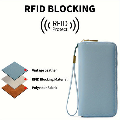 SecureHold Lange Geldbörse – RFID-sicher und Funktional