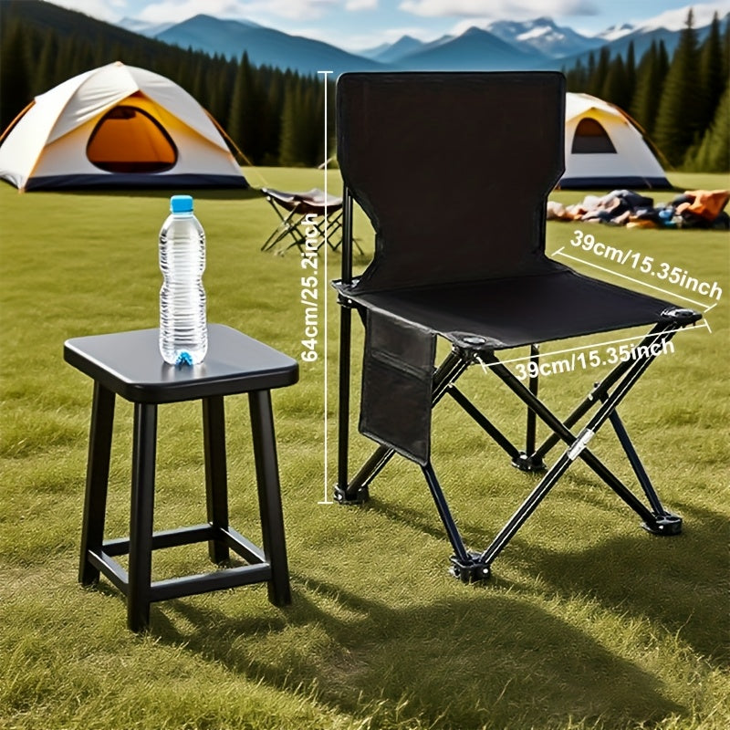 Klappbarer Outdoor Tisch- und Stuhlset – Tragbar für Camping & BBQ