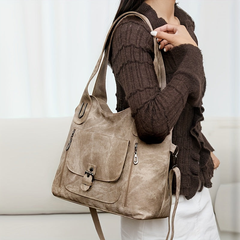 Vintage Chic Schultertasche – Praktisch und Elegant