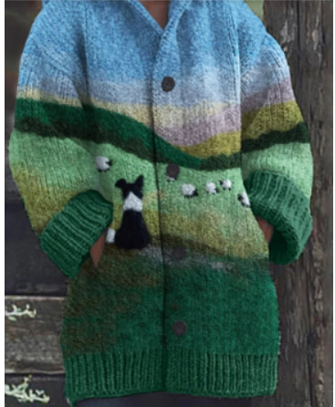Kiki Fröhliche Strickjacke – Für einen verspielten und gemütlichen Look