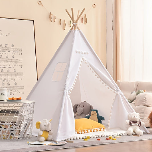 KiddieTipi Multifunktionales Tipi Zelt – Weiche Zelte für drinnen und draußen