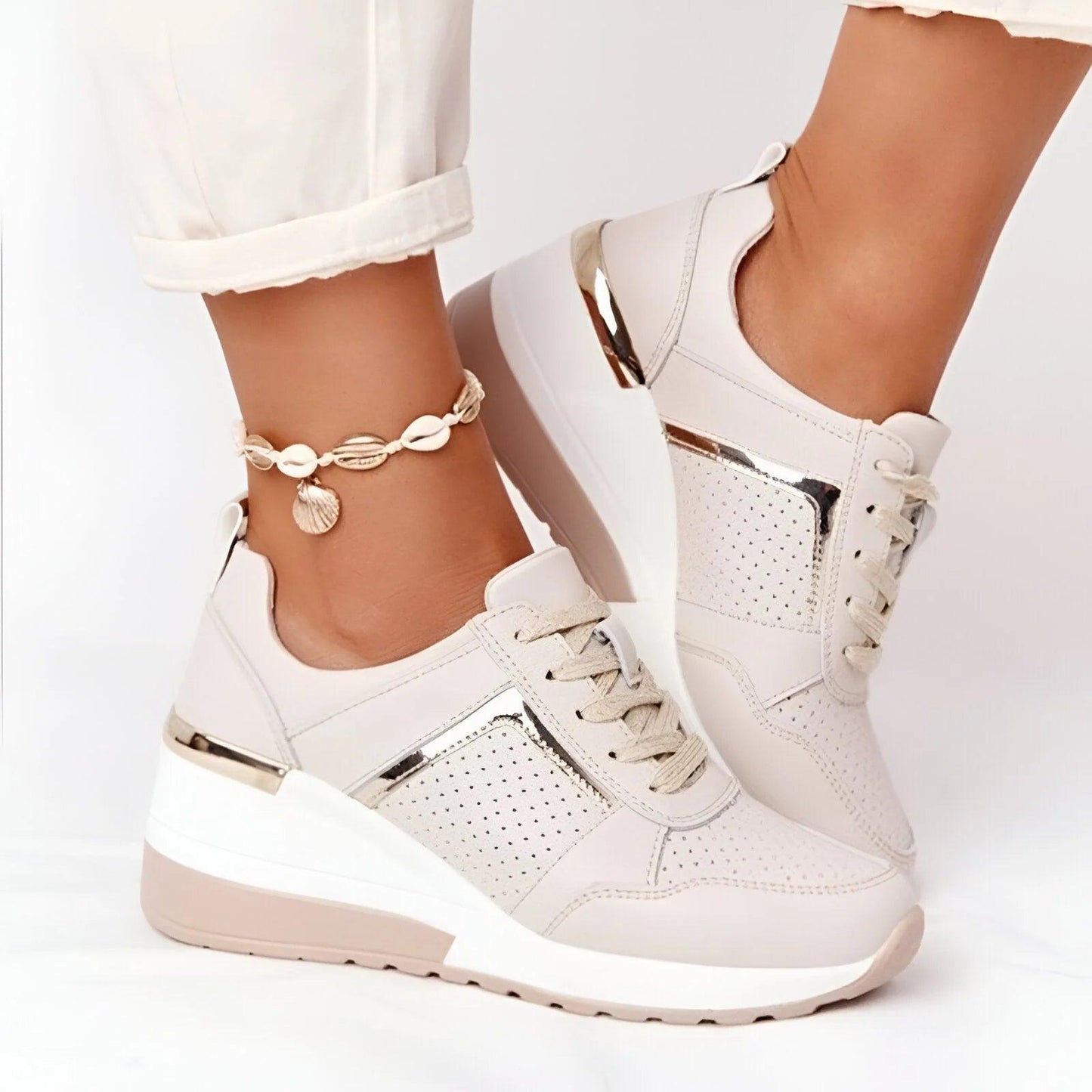 Stylische Orthopädische Sneakers – Atmungsaktiver Komfort und Unterstützung