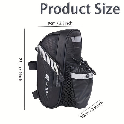 RideSafe Fahrradtasche – Groß, Reflektierend und Praktisch für Unter dem Sattel