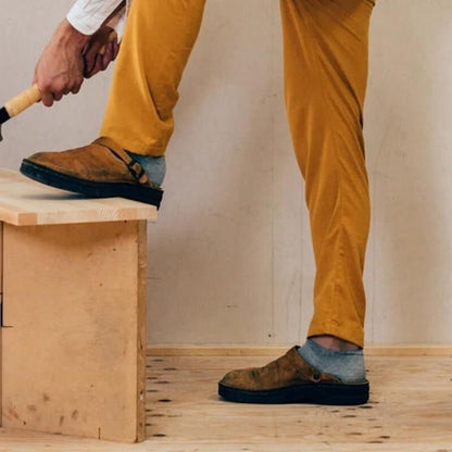 Luxus Leder Clogs für Herren – Bequem und stilvoll für den Alltag