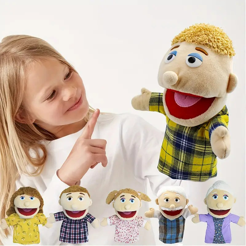 Lila Schattige Handpuppe - Kreatives Spielzeug für Kinder