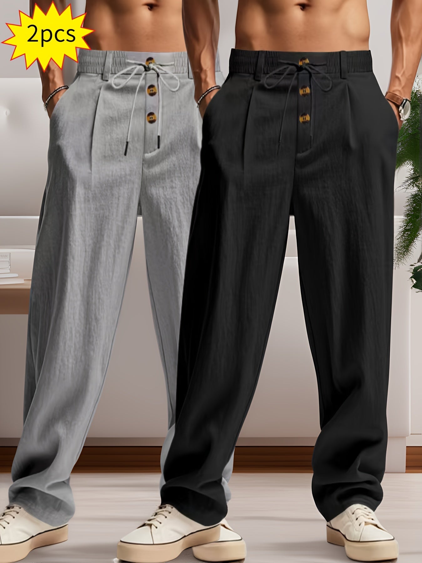 Entspanntes Luxe Hosen Set - Komfort und Stil ohne Kompromisse