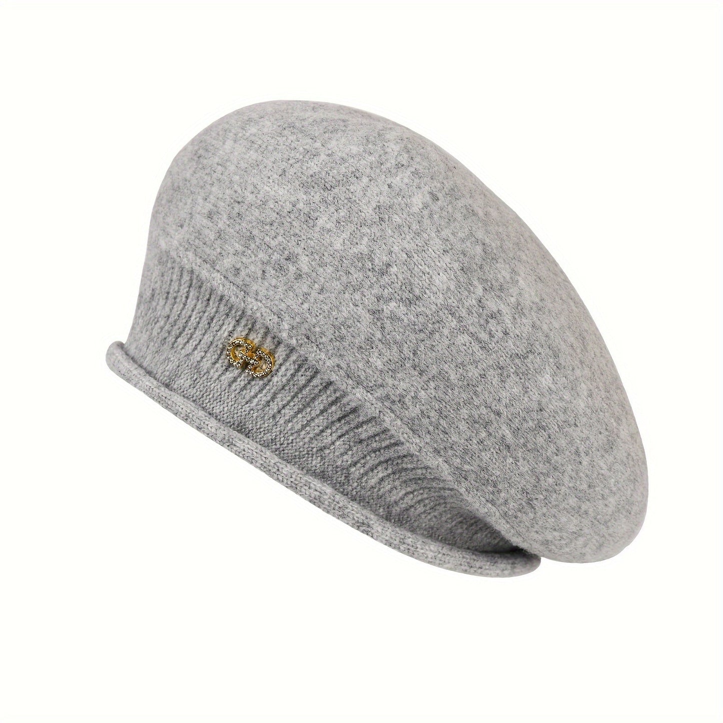 Chic gestricktes Beret für Damen – Eleganz und Wärme für den Winter