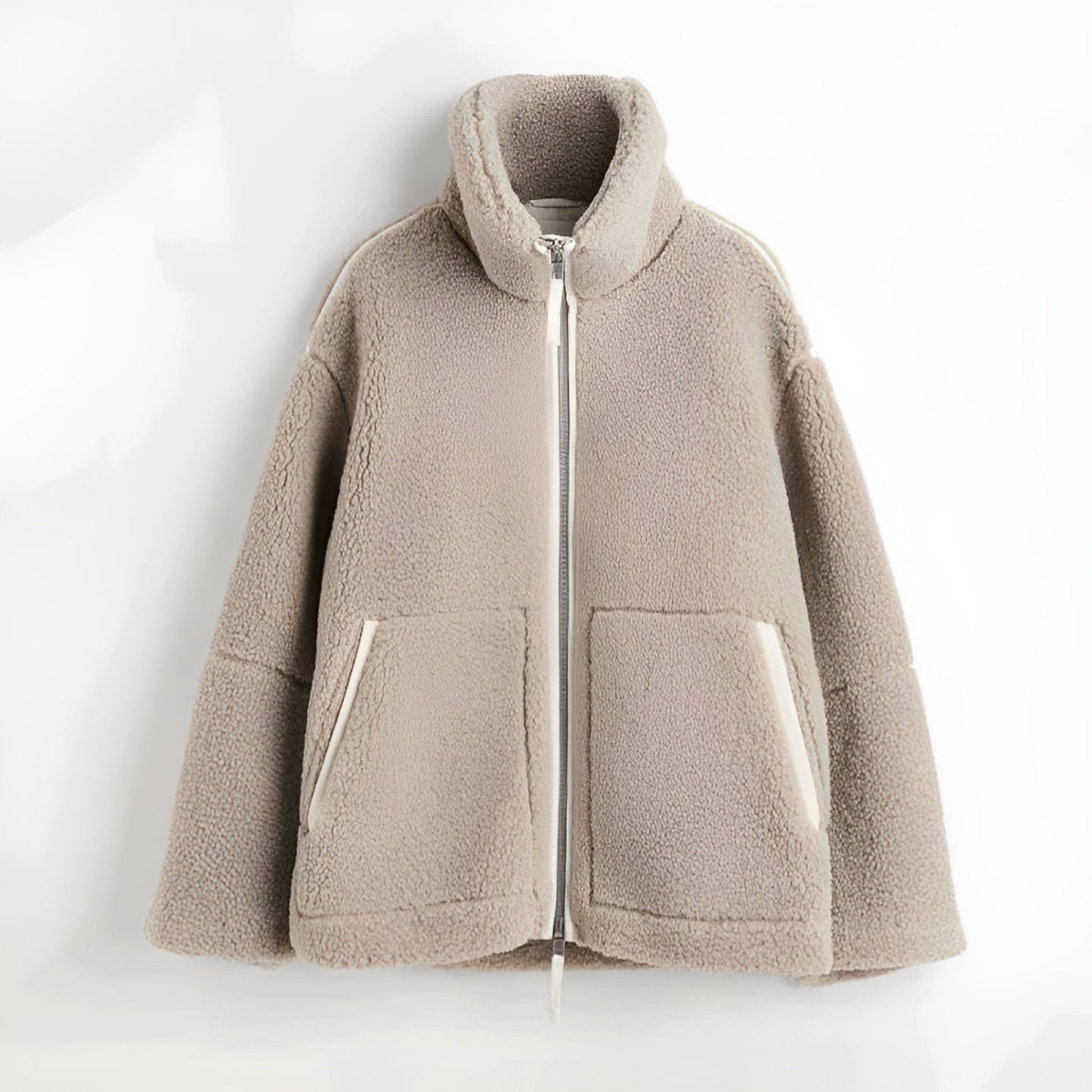 Olivia Comfort Teddyjacke – Für Warme und Stilvolle Tage