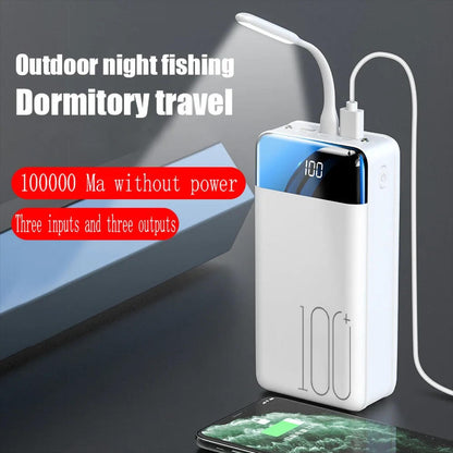 Ultimative Powerbank 100.000mAh – Schnell und Vielseitig