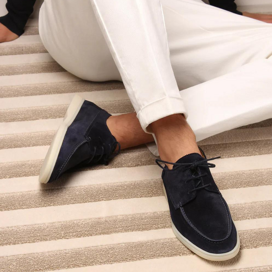 Weiche Wildleder Freizeitsneaker für Herren – Bequeme Alltagschuhe