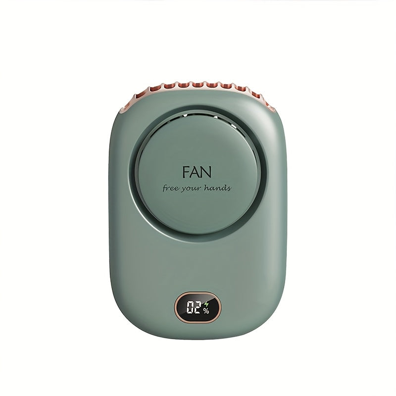 USB wiederaufladbarer Mini Nackenventilator – Leicht mit einstellbaren Geschwindigkeiten