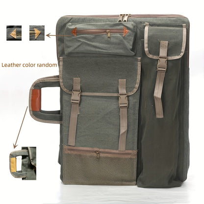 Canvas Zeichenbrett Rucksack – Praktisch, Langlebig und Einfach Mitnehmbar