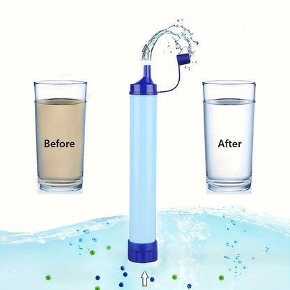 PureFlow Wasserfilter-Strohhalm - Kompakt und effizient für sauberes Trinkwasser