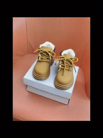 Trendy Fleece Stiefel für Jungen - Warm und Wasserdicht