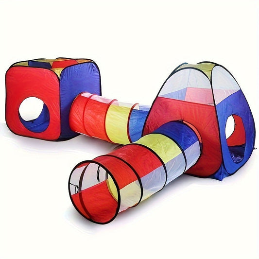 Pop-up Spielzelt und Tunnel Set – Für aktives Spiel und Abenteuer
